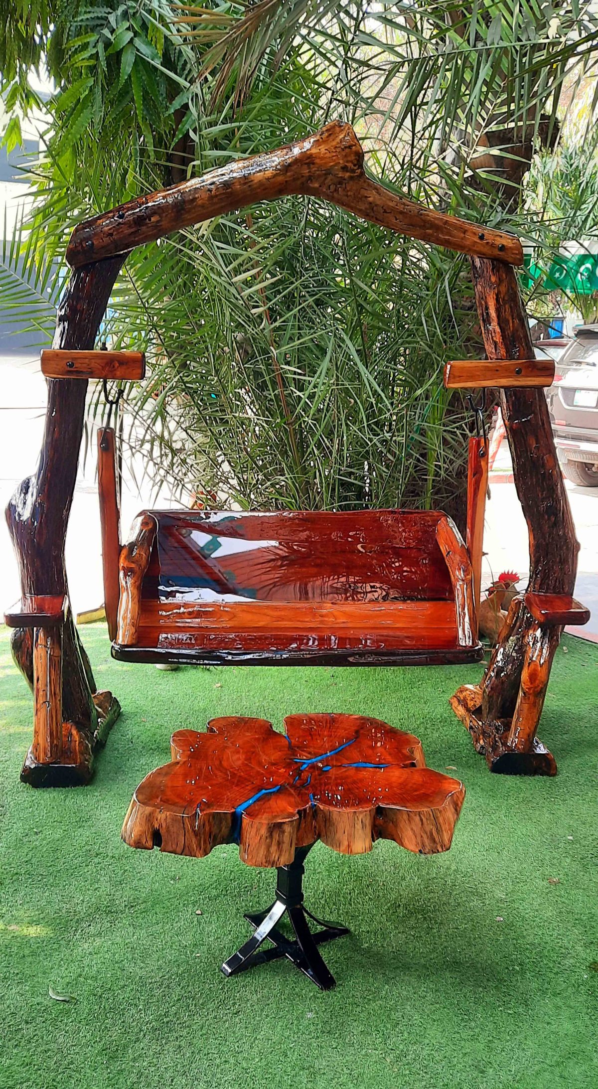 Wooden Swing - Image 1