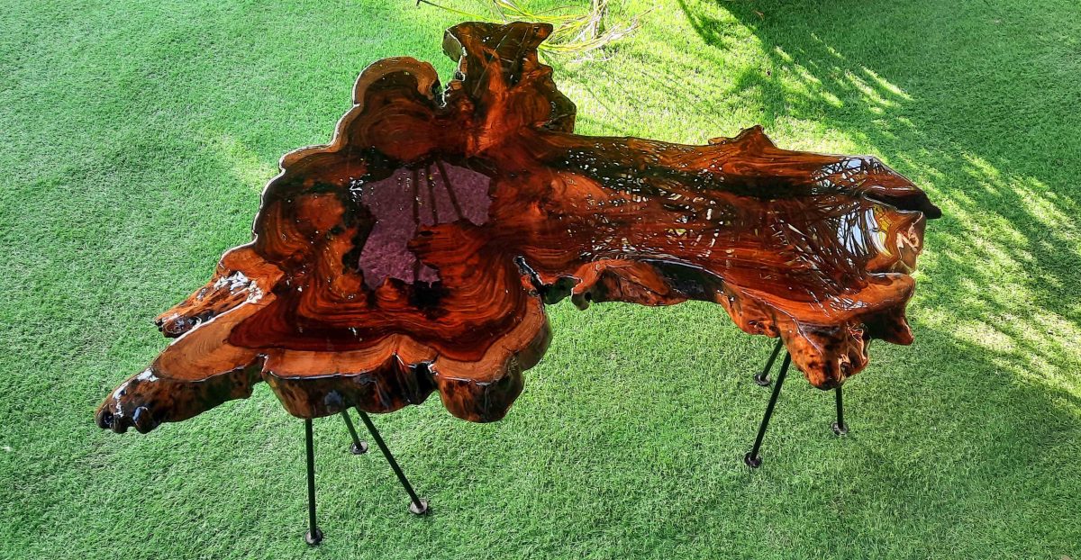 Natural Live Edges Table - Image 3