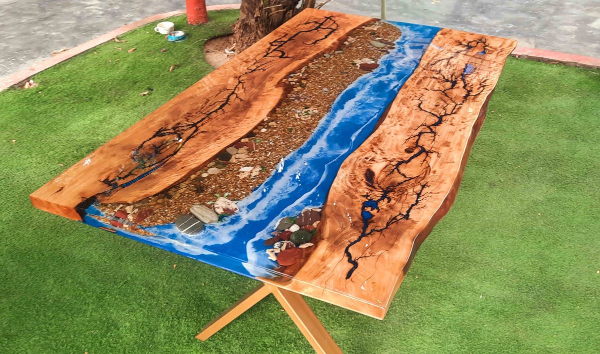 6 Seater Dining Table - Image 1