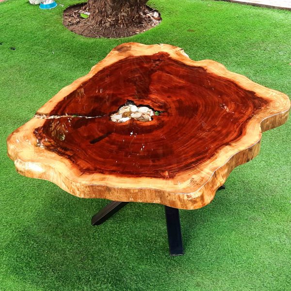 Natural Live Edges Table