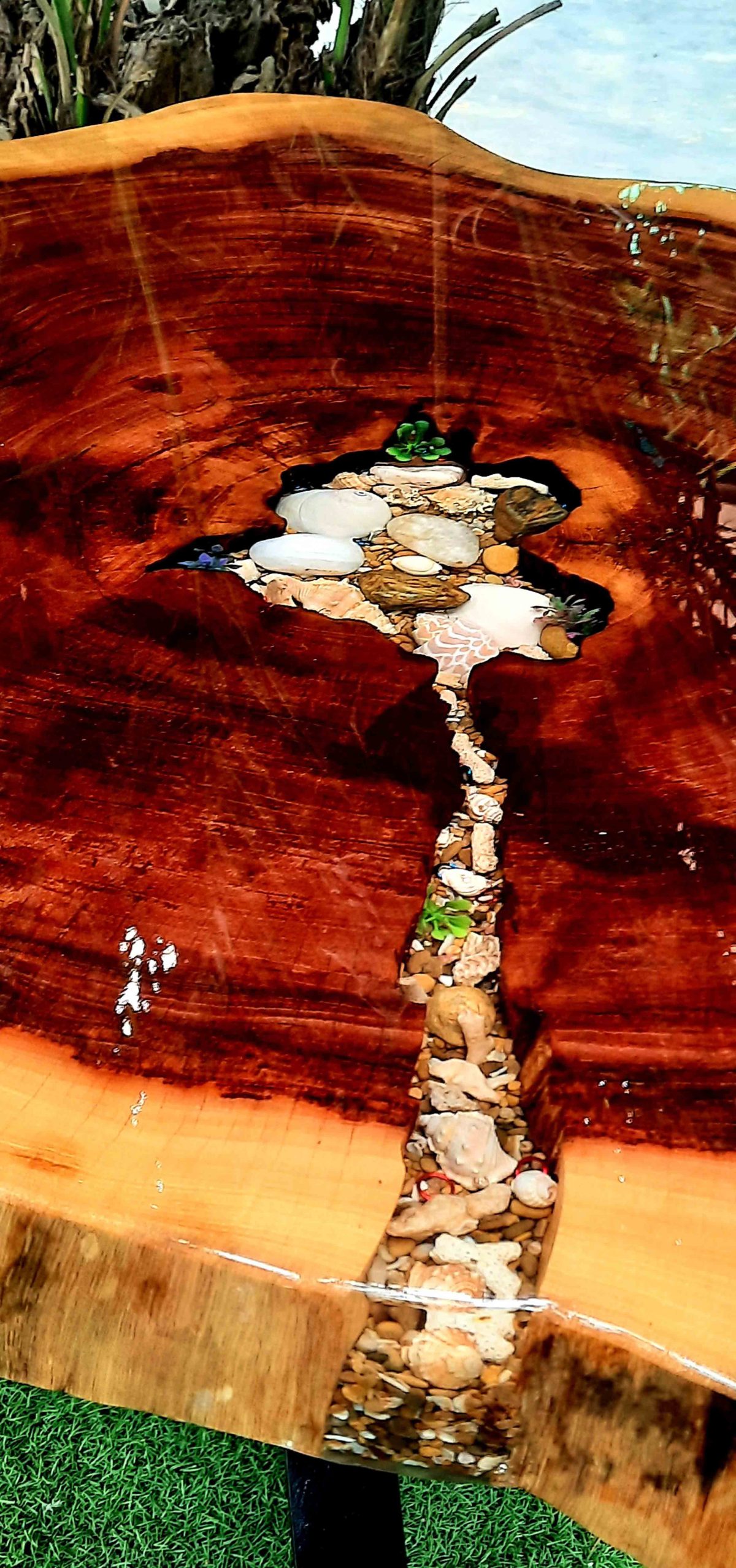 Natural Live Edges Table - Image 6
