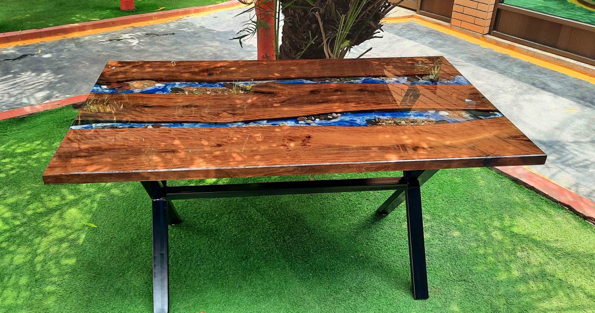 6 Seater Dining Table - Image 1
