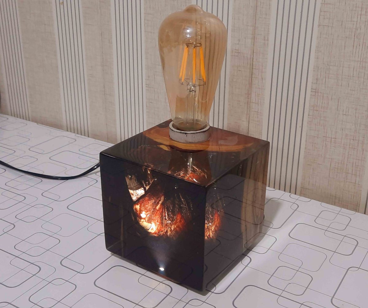 Wooden Lamp more - Image 2