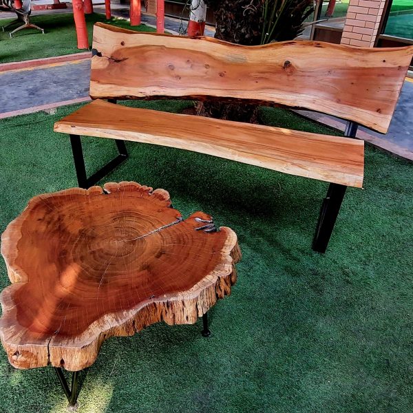 Natural Live Edges Table