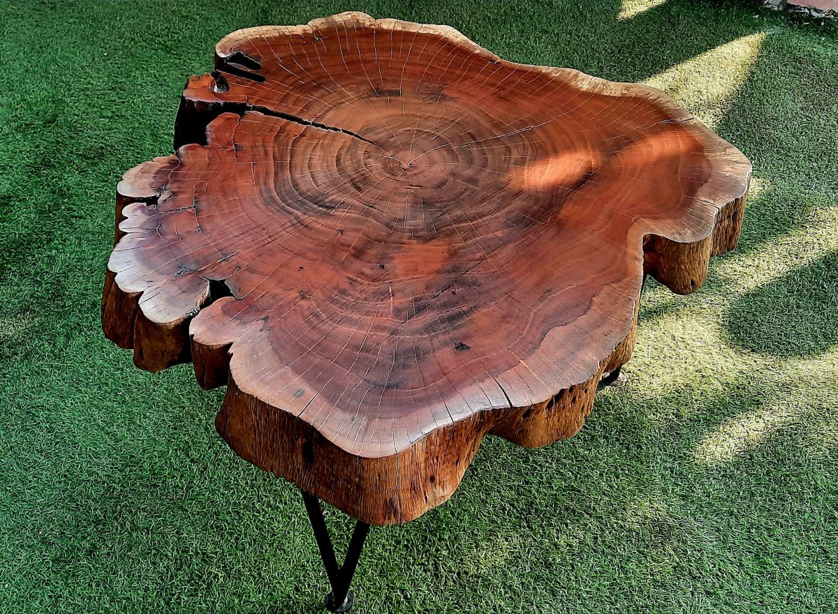 Natural Live Edges Table - Image 3