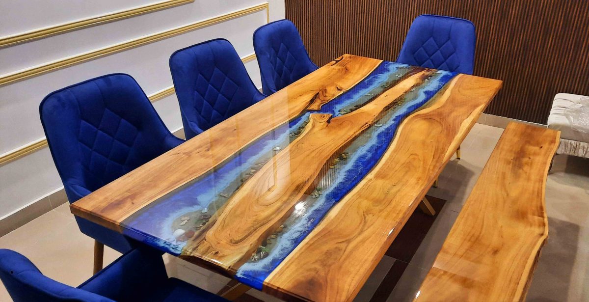 6 Seater Dining Table - Image 1