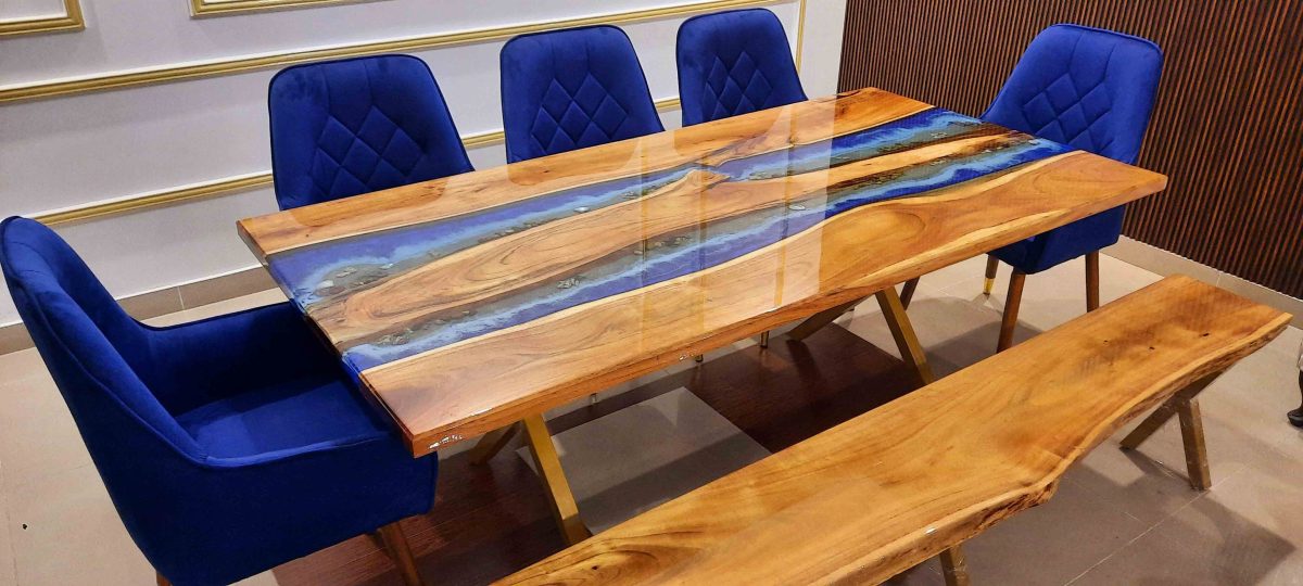 6 Seater Dining Table - Image 2