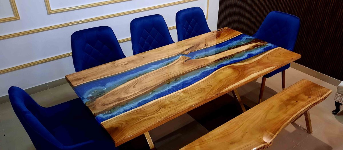 6 Seater Dining Table - Image 3