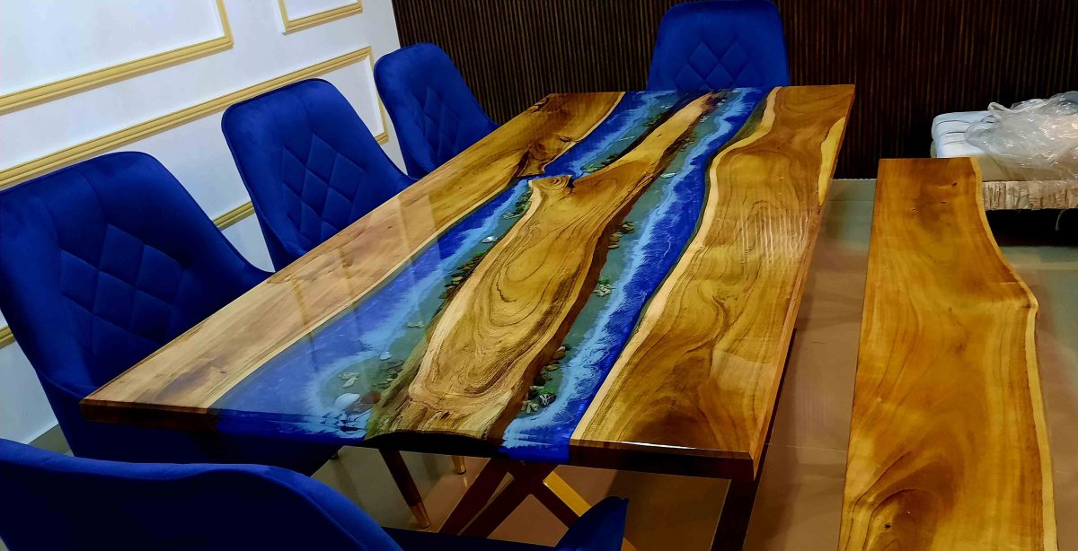 6 Seater Dining Table - Image 4