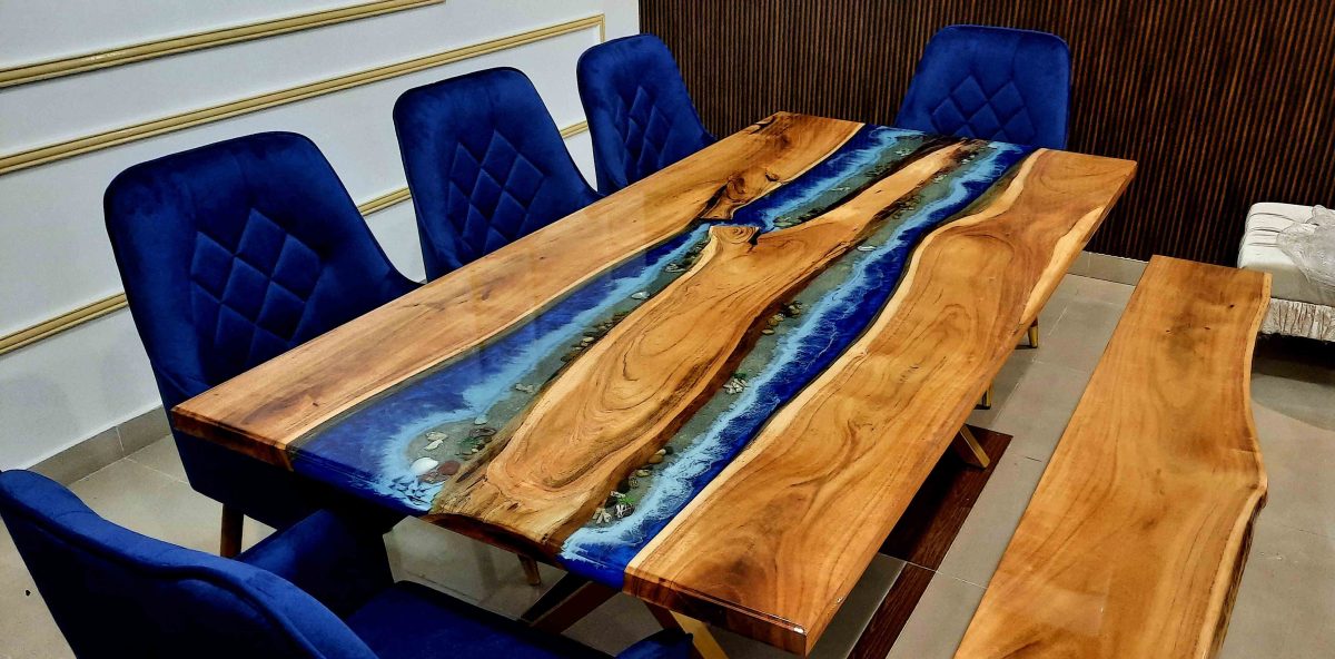 6 Seater Dining Table - Image 6