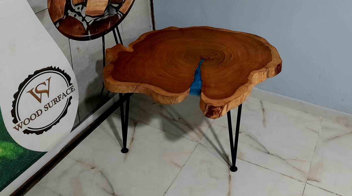 Natural Live Edges Table - Image 2