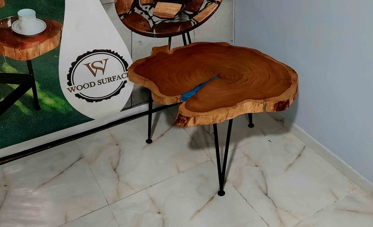 Natural Live Edges Table - Image 3