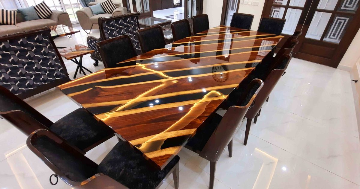 6 Seater Dining Table - Image 4