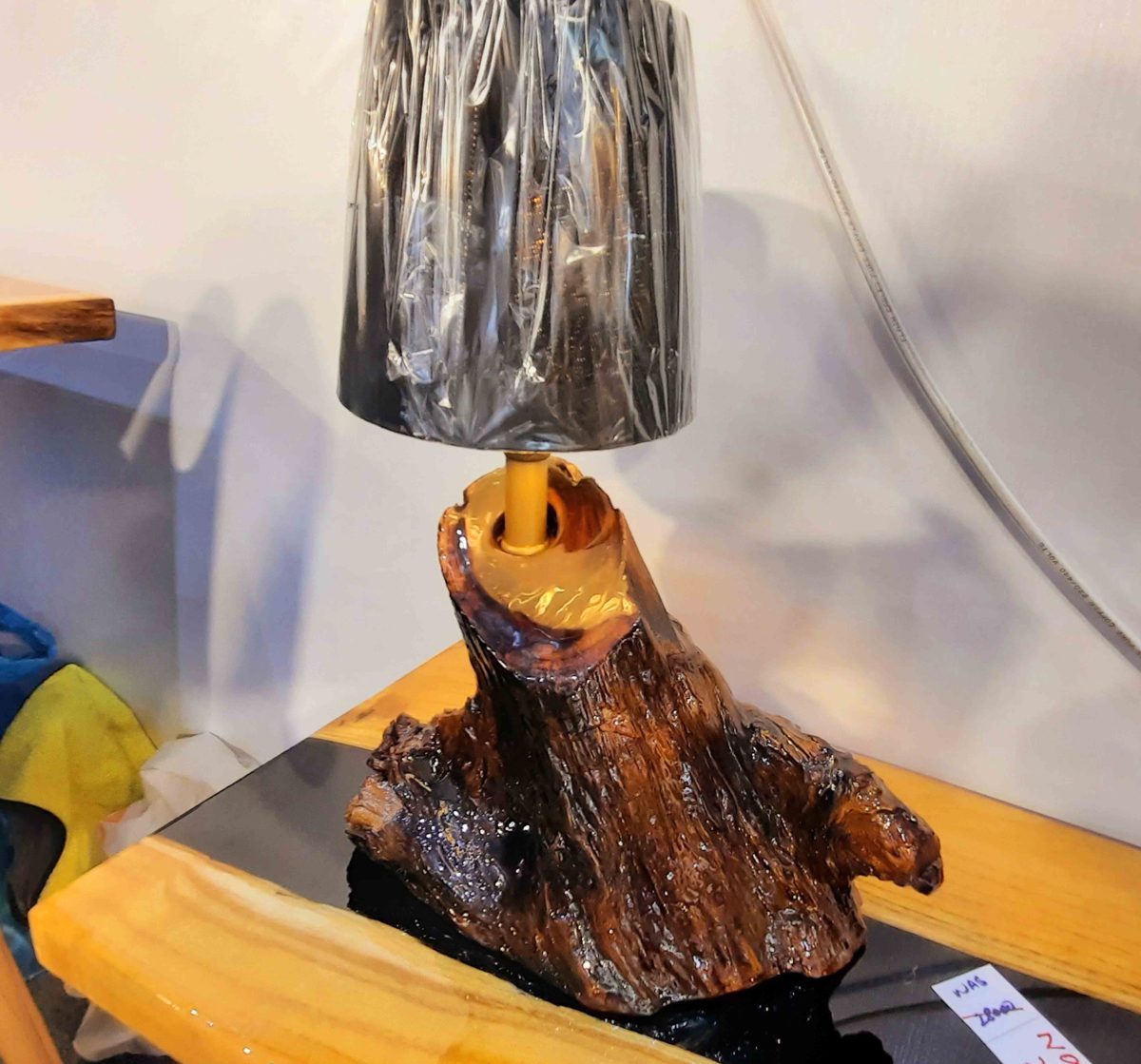 Wooden Lamp - Image 1