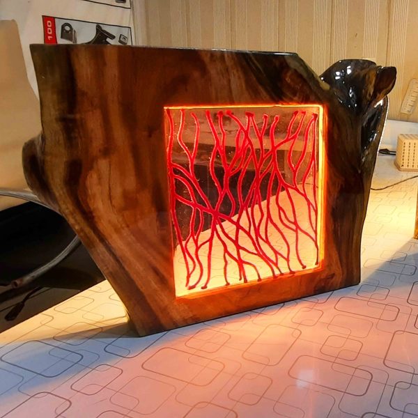 Wooden Lamp