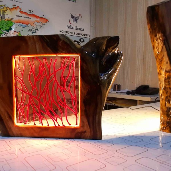 Wooden Lamp