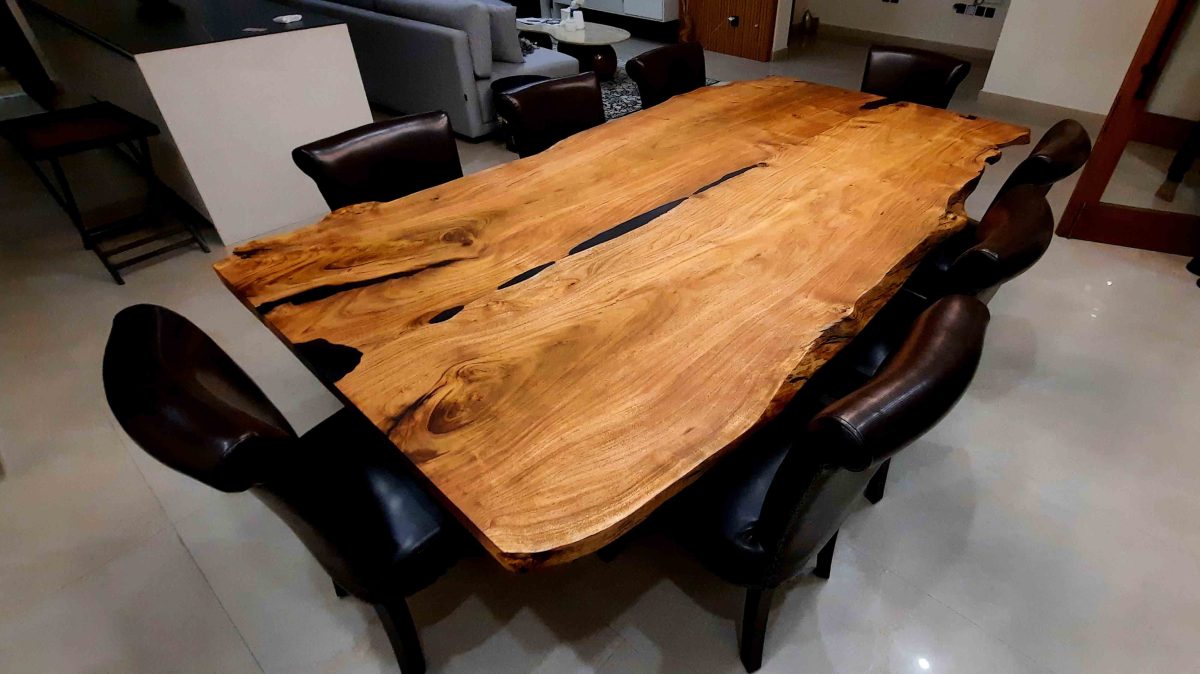 6 Seater Dining Table - Image 4