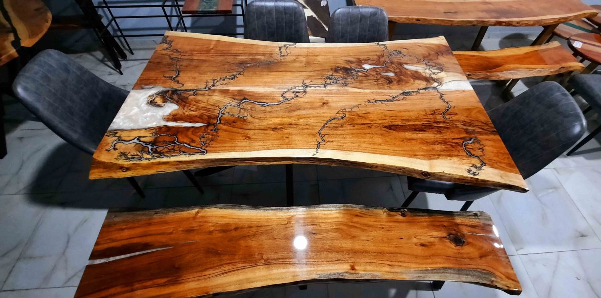 6 Seater Dining Table - Image 4