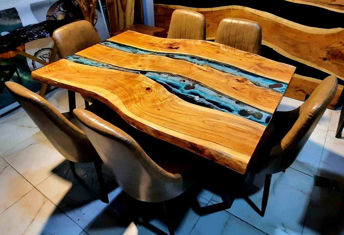 6 Seater Dining Table - Image 1