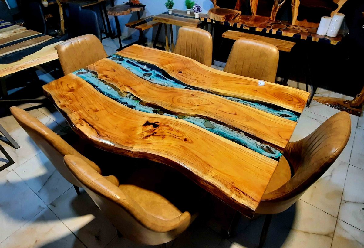 6 Seater Dining Table - Image 3