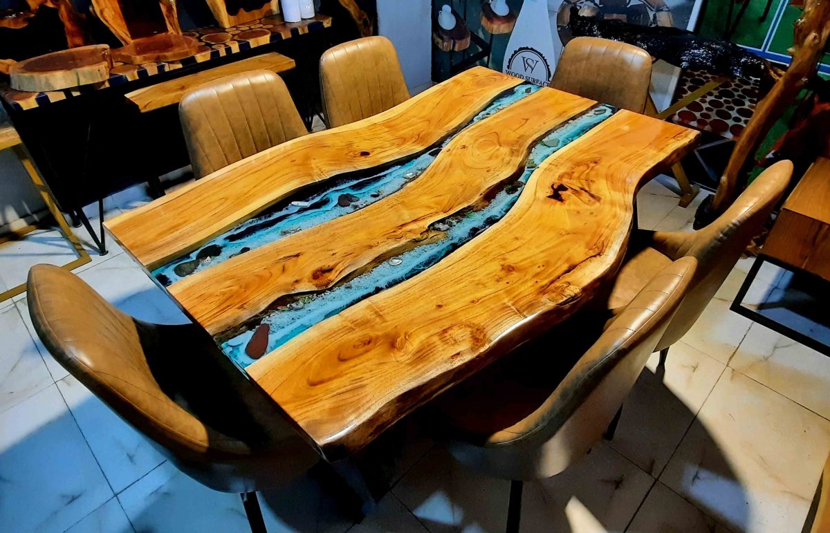 6 Seater Dining Table - Image 4