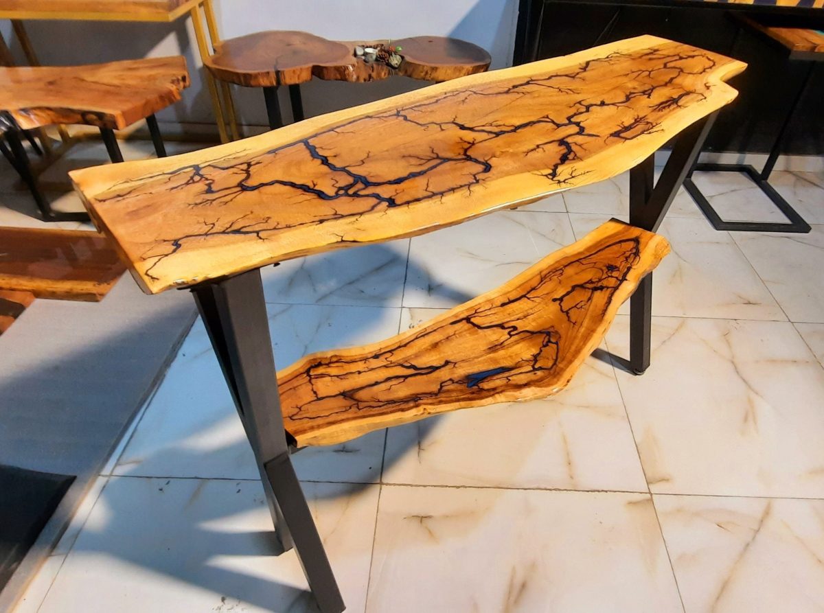 Double shelf console - Image 1