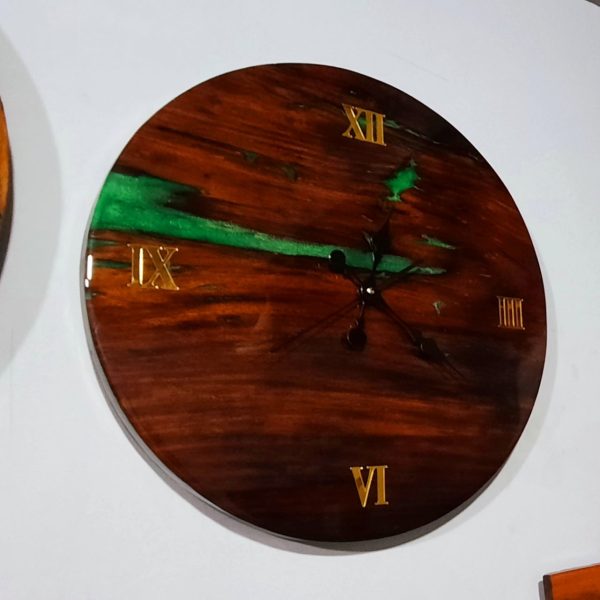 Wooden clock