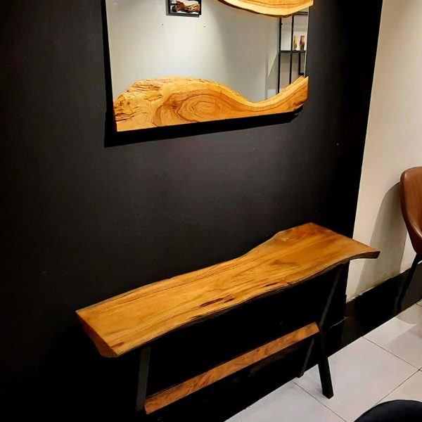 Console mirror set