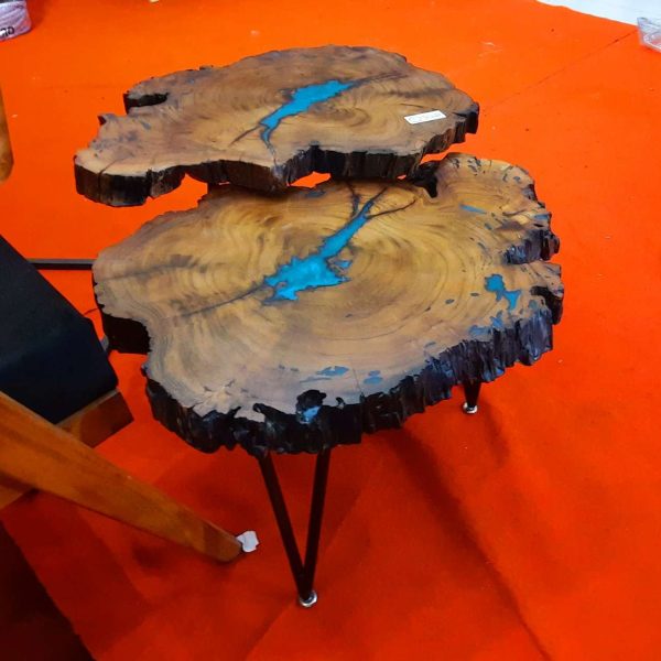 Nesting tables set of two