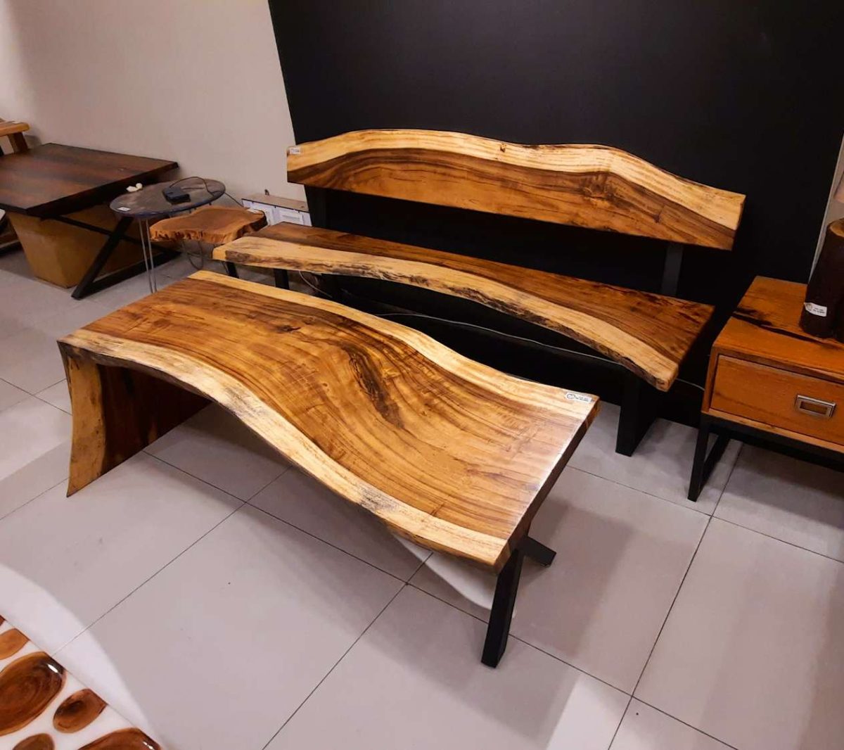 Bench centre table set - Image 2