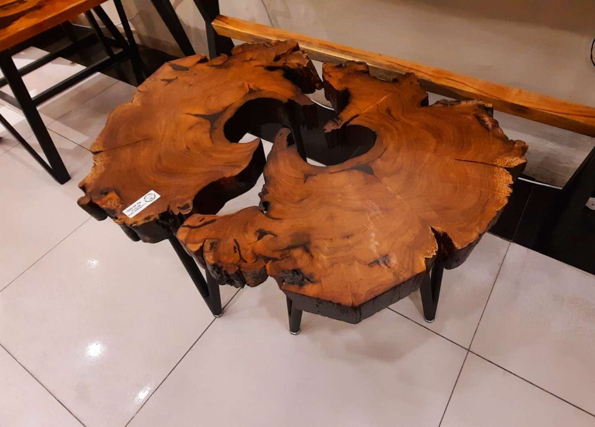Set of 2 side tables - Image 2