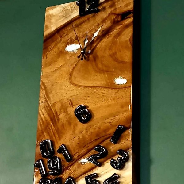 Wooden clock
