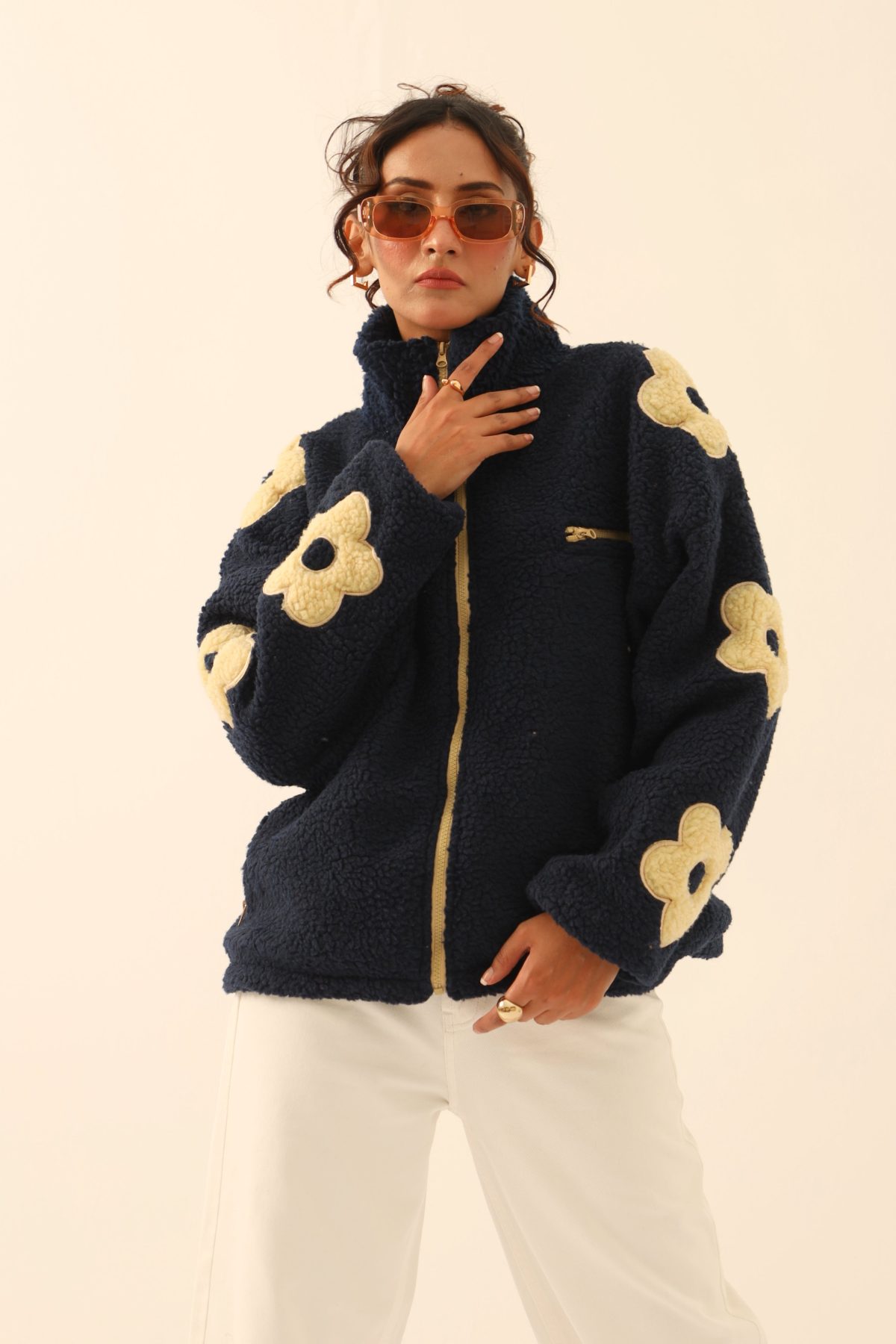 Floral Finesse Blue - Image 1