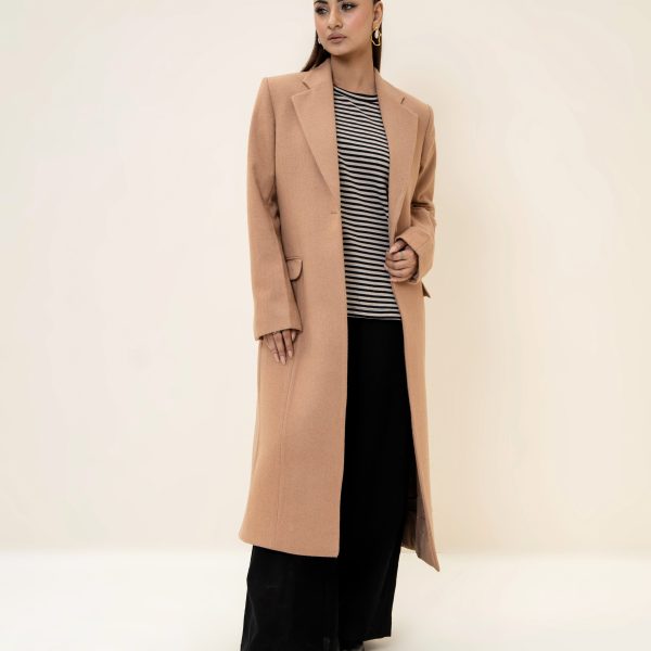Amelie Long Coat camel