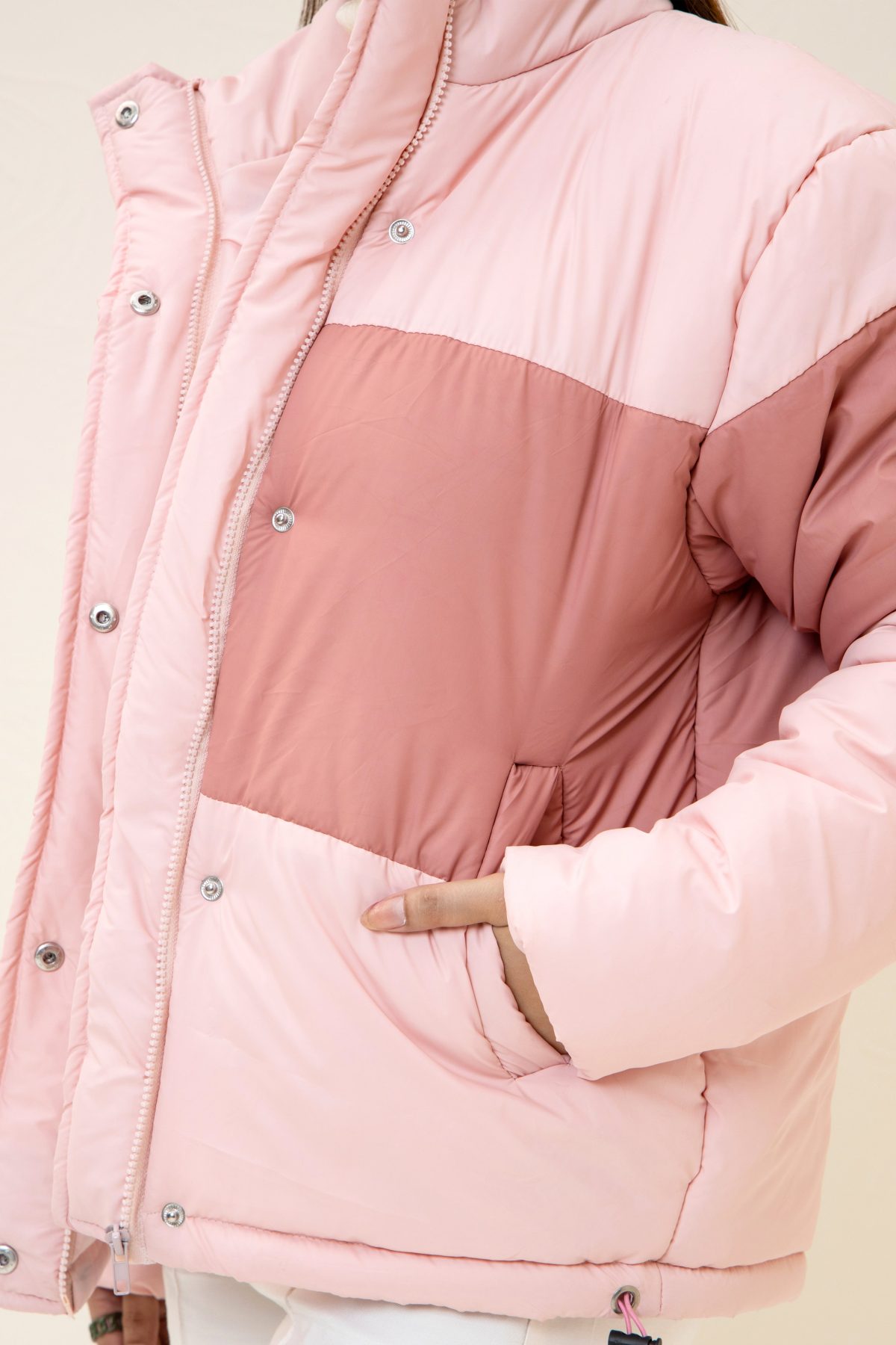 Frostline puffer jacket pink - Image 4